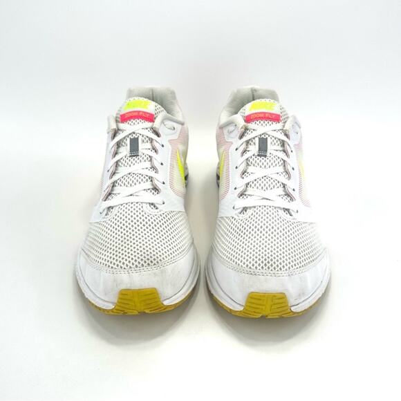 Nike Zoom Fly Dynamic Support Women Running Sneakers Size 10 White Pink Yellow - Picture 11 of 16